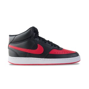 Nike Court Vision Mid Next Nature Unisex Παπουτσι Κοκκινο - Μαυρο