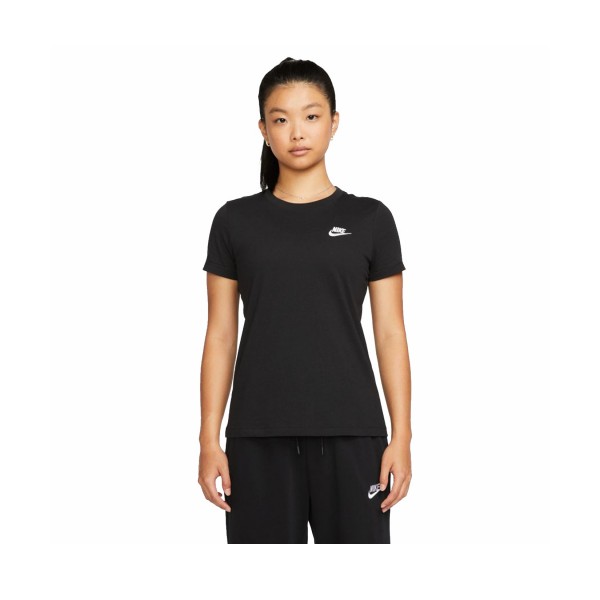 Nike Sportswear Classic Γυναικεια Μπλουζα Μαυρη