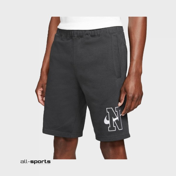 Nike Sportswear Retro Fleece Ανδρικη Βερμουδα Μαυρη