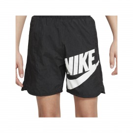 Nike NSW Woven HBR Εφηβικο Σορτς Μαυρο