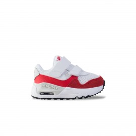 Nike Air Max SYSTM Βρεφικο Παπουτσι  Λευκο - Κοκκινο