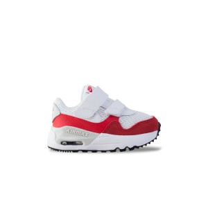 Nike Air Max SYSTM Βρεφικο Παπουτσι  Λευκο - Κοκκινο