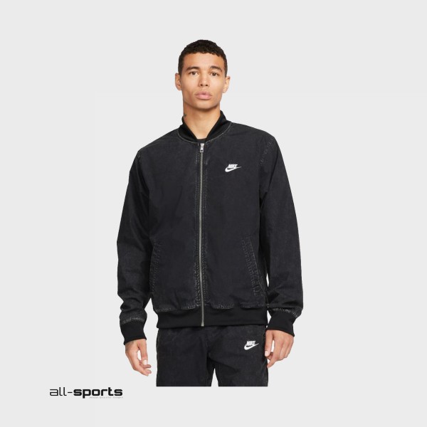 Nike Sportswear Club+ Woven Ανδρικο Jacket Μαυρο
