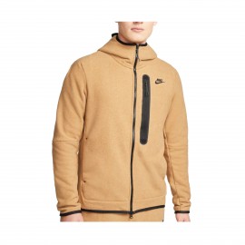 Nike Sprotswear Tech Fleece FZ Winterized Ανδρικη Ζακετα Καφε