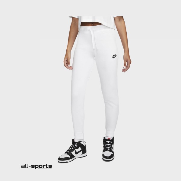 Nike Sportswear Club Fleece Γυναικεια Φορμα Λευκη