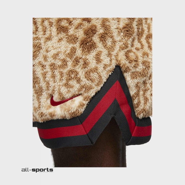 Nike Premium Faux Fur AOP 6 Inches Ανδρικη Βερμουδα Ανιμαλ