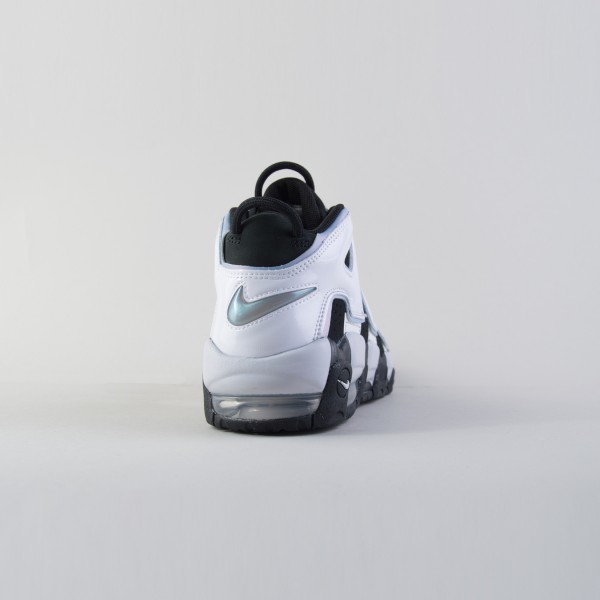 Nike UpTempo Air More 90s Era Εφηβικο Παπουτσι Λευκο - Μαυρο