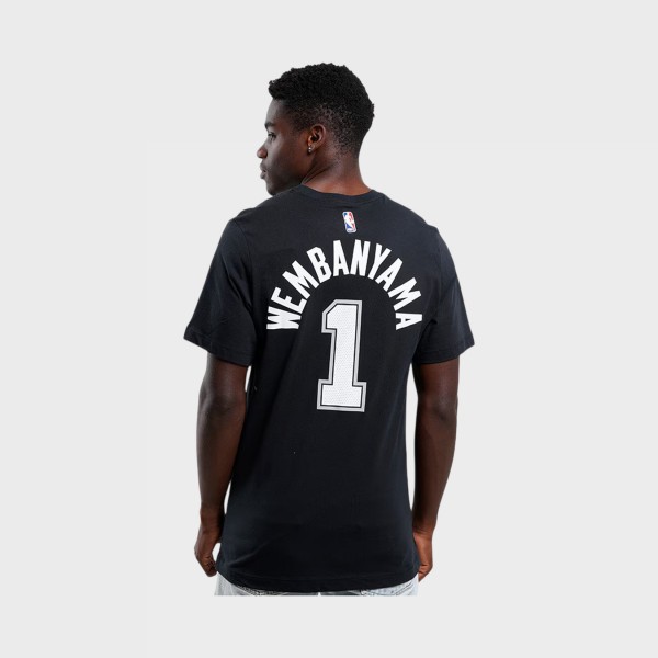 Nike Sportswear San Antonio Spurs One Logo Ανδρικη Μπλουζα Μαυρη