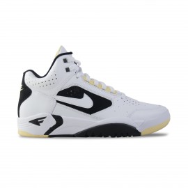 Nike Flight Lite Mid Ανδρικο Μποτακι Λευκο - Μαυρο