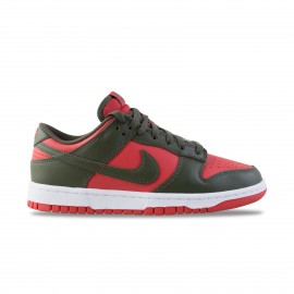 Nike Sportswear Dunk Low Retro Ανδρικο Παπουτσι Κοκκινο - Χακι