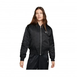 Nike Air Sportswear Bomber Γυναικειo Μπουφαν Μαυρο