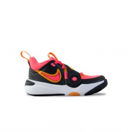 Nike Team Hustle D 11 Παιδικο Παπουτσι Μαυρο - Ροζ