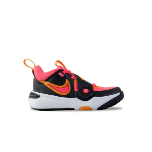 Nike Team Hustle D 11 Παιδικο Παπουτσι Μαυρο - Ροζ