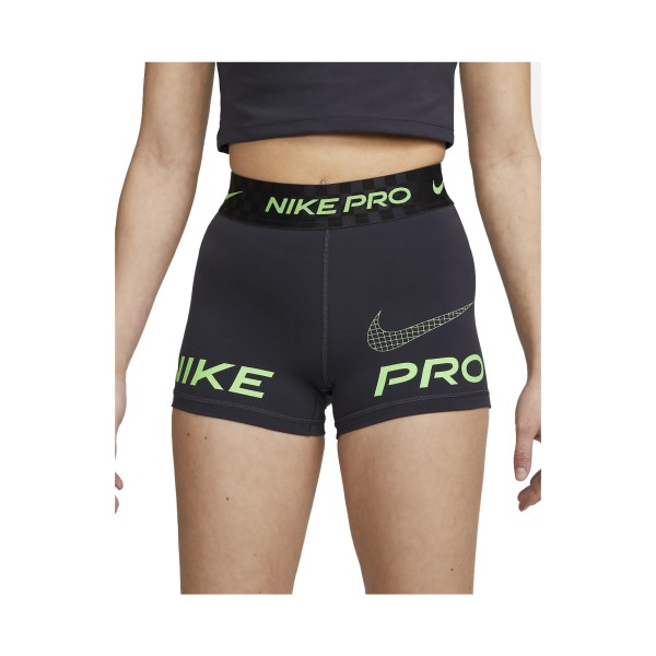 Nike Sportswear Dri Fit Pro 3 Inches Γυναικειο Σορτσακι Μαυρο