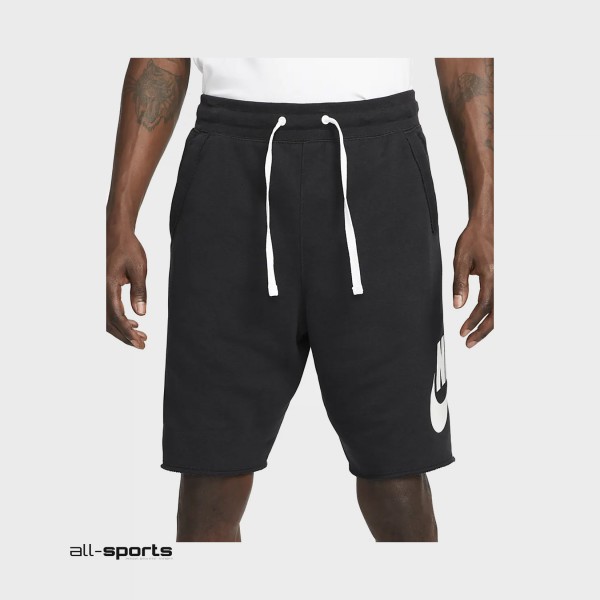 Nike Sportswear Club Alumini HBR Ανδρικη Βερμουδα Μαυρη