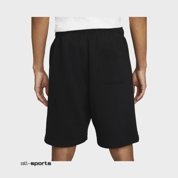 Nike Sportswear Club Fleece Multi Logo Ανδρικη Βερμουδα Μαυρη