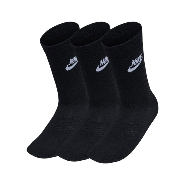 Nike Sportswear Everyday Essentials 3P Unisex Καλτσες Μαυρες