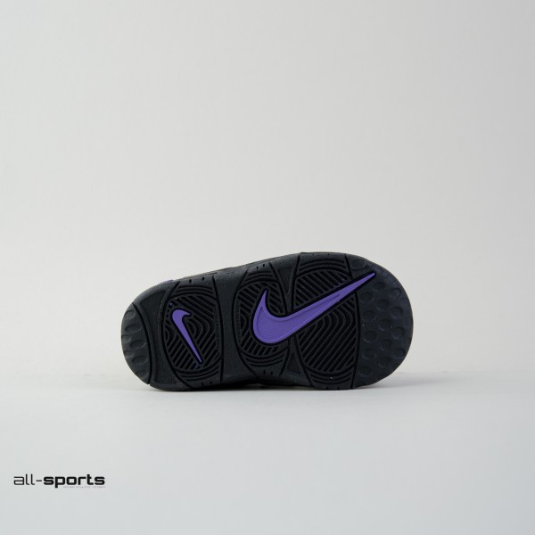 Nike Air More Uptempo Pippen Βρεφικο Παπουτσι Μαυρο - Μωβ