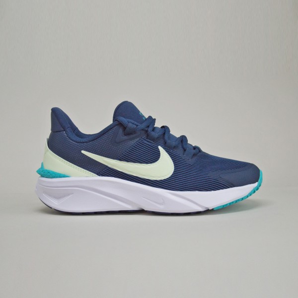 Nike Star Runner Easy On Running Εφηβικο Παπουτσι Μπλε - Κιτρινο