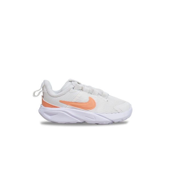 Nike Star Runner Easy On Running Βρεφικο Παπουτσι Λευκο - Πορτοκαλι