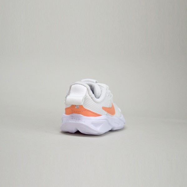 Nike Star Runner Easy On Running Βρεφικο Παπουτσι Λευκο - Πορτοκαλι