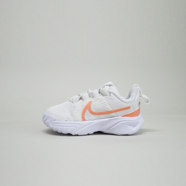 Nike Star Runner Easy On Running Βρεφικο Παπουτσι Λευκο - Πορτοκαλι