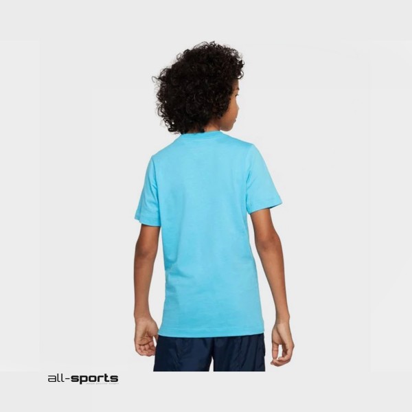 Nike Sportswear Amplify Εφηβικη Μπλουζα Γαλαζια