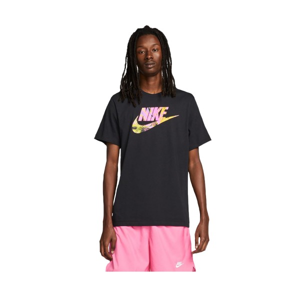Nike Sportswear Futura Swoosh Ανδρικη Μπλουζα Μαυρη