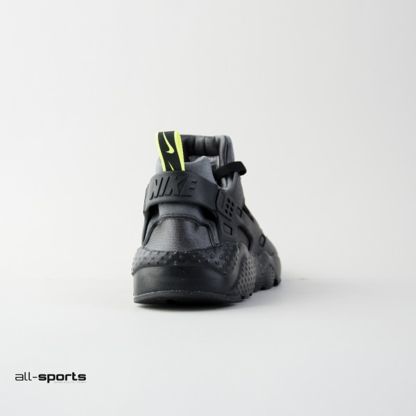 Nike Huarache Run Εφηβικο Παπουτσι Μαυρο - Γκρι