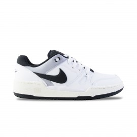 Nike Full Air Force Low Ανδρικο Παπουτσι Λευκο - Μαυρο