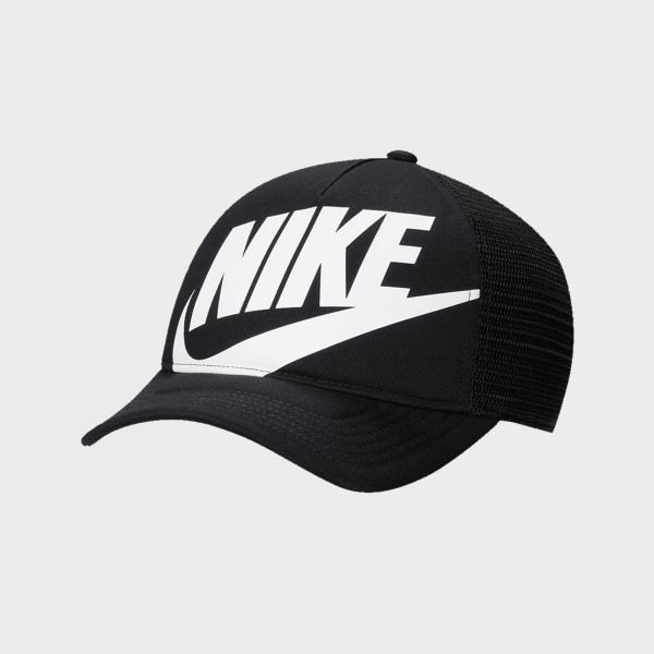 Nike Sportswear Dri Fit Rise Logo Unisex Εφηβικο Καπελο Μαυρο