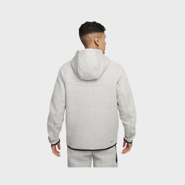 Nike Sportswear Tech Fleece Hooded Ανδρικη Ζακετα Γκρι