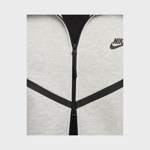 Nike Sportswear Tech Fleece Hooded Ανδρικη Ζακετα Γκρι