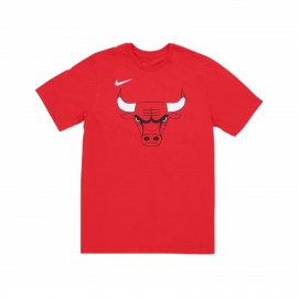 Nike NBA Chicago Bulls Essentials Logo Ανδρικη Μπλουζα Κοκκινη