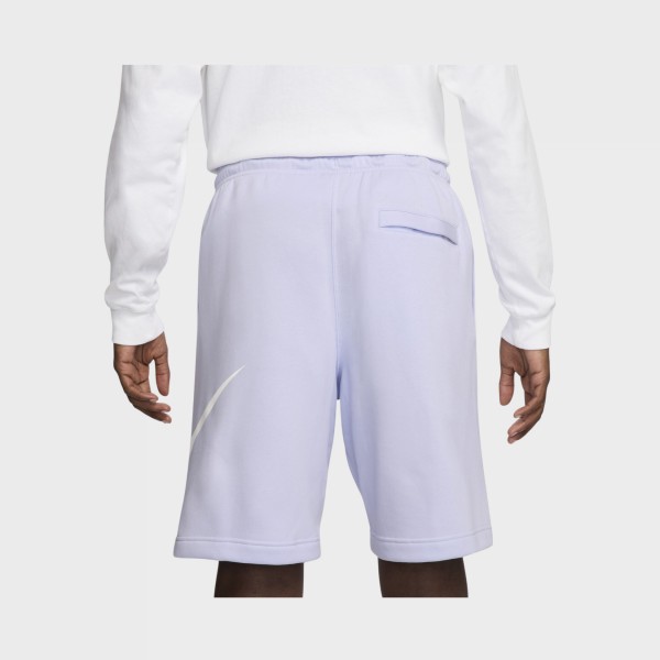Nike Sportswear Club Fleece Swoosh Logo Ανδρικη Βερμουδα Λιλα