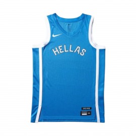 Nike  Hellas Olympics 2024 Limited Road Αμανικη Ανδρικη Μπλουζα Μπλε