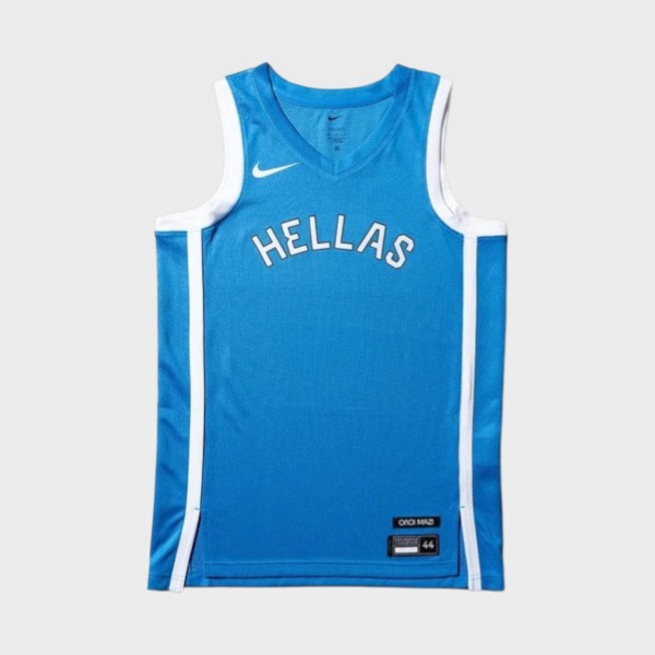Nike  Hellas Olympics 2024 Limited Road Αμανικη Ανδρικη Μπλουζα Μπλε