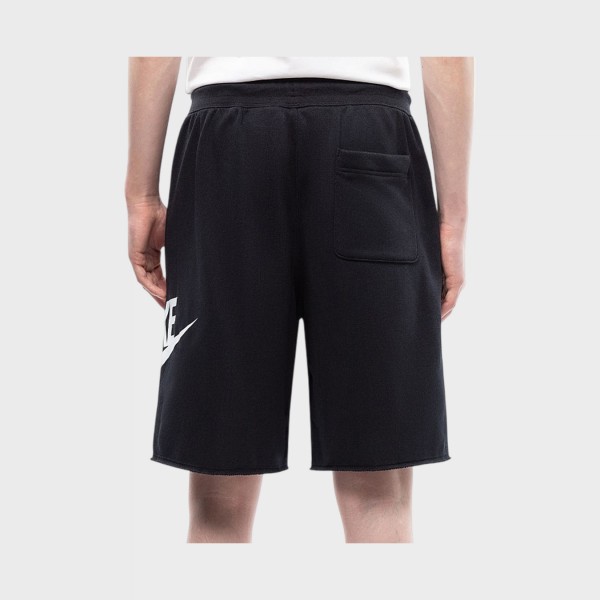 Nike Sportswear Club French Terry Alumini Ανδρικη Βερμουδα Μαυρη