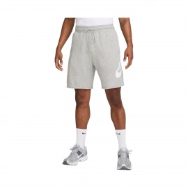 Nike Sportswear Club French Terry Alumini Ανδρικη Βερμουδα Γκρι