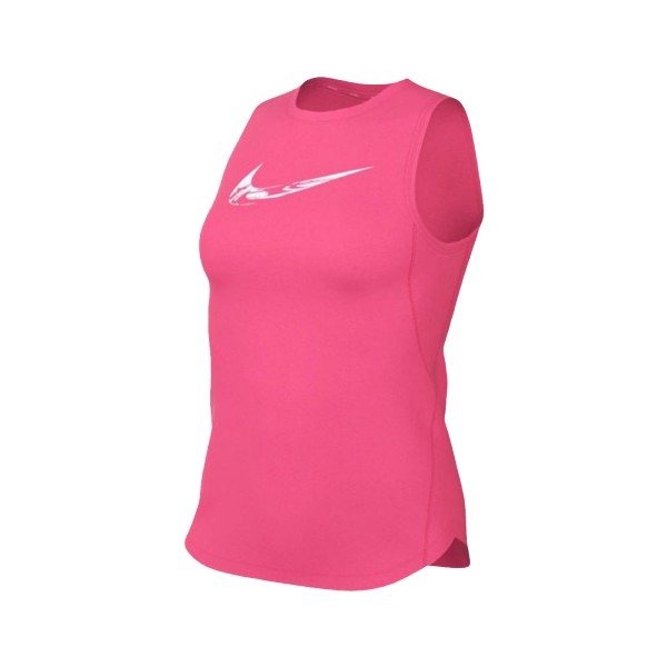 Nike Dri Fit One Training Γυναικεια Αμανικη Μπλουζα Ροζ