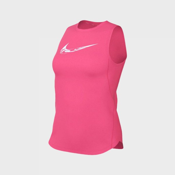 Nike Dri Fit One Training Γυναικεια Αμανικη Μπλουζα Ροζ