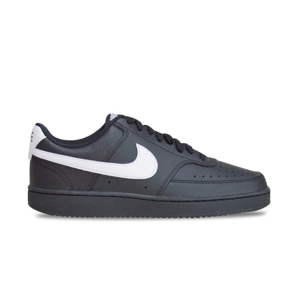 Nike Court Vision Low Sneaker Ανδρικο Παπουτσι Μαυρο - Λευκο