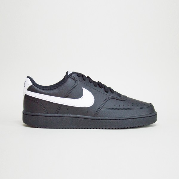 Nike Court Vision Low Sneaker Ανδρικο Παπουτσι Μαυρο - Λευκο