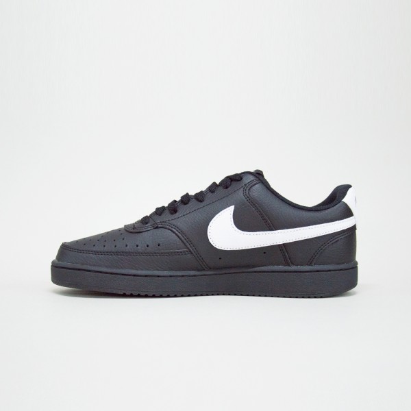 Nike Court Vision Low Sneaker Ανδρικο Παπουτσι Μαυρο - Λευκο