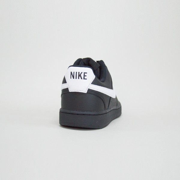 Nike Court Vision Low Sneaker Ανδρικο Παπουτσι Μαυρο - Λευκο