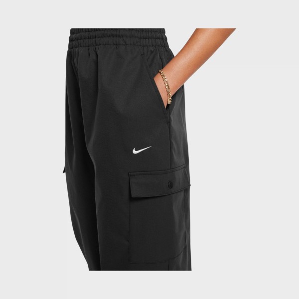 Nike Sportswear Woven Cargo Pants Εφηβικο Παντελόνι Μαυρο