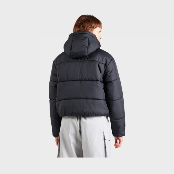 Nike Sportswear Classic Puffer Therma Fit Hooded Realxed Γυναικειo Μπουφαν Μαυρο