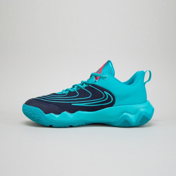 Nike Giannis Immortality 4 BasketBall Lace Εφηβικο Παπουτσι Μπλε - Τιρκουαζ