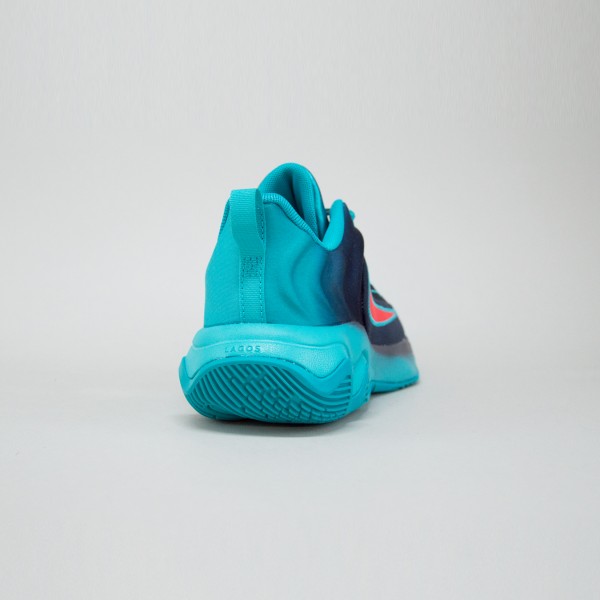 Nike Giannis Immortality 4 BasketBall Lace Εφηβικο Παπουτσι Μπλε - Τιρκουαζ