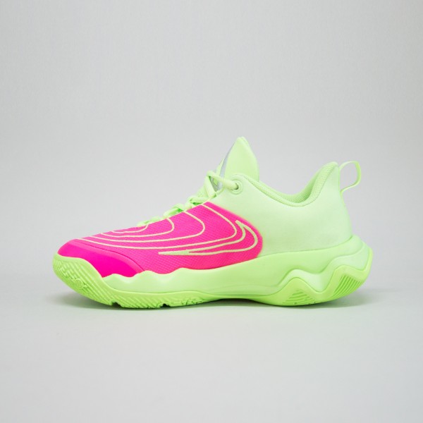 Nike Giannis Immortality 4 BasketBall Lace Εφηβικο Παπουτσι Φουξ - Lime